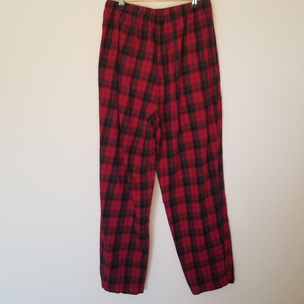 Pendleton red plaid cotton flannel PJ pants - Picture 7 of 7